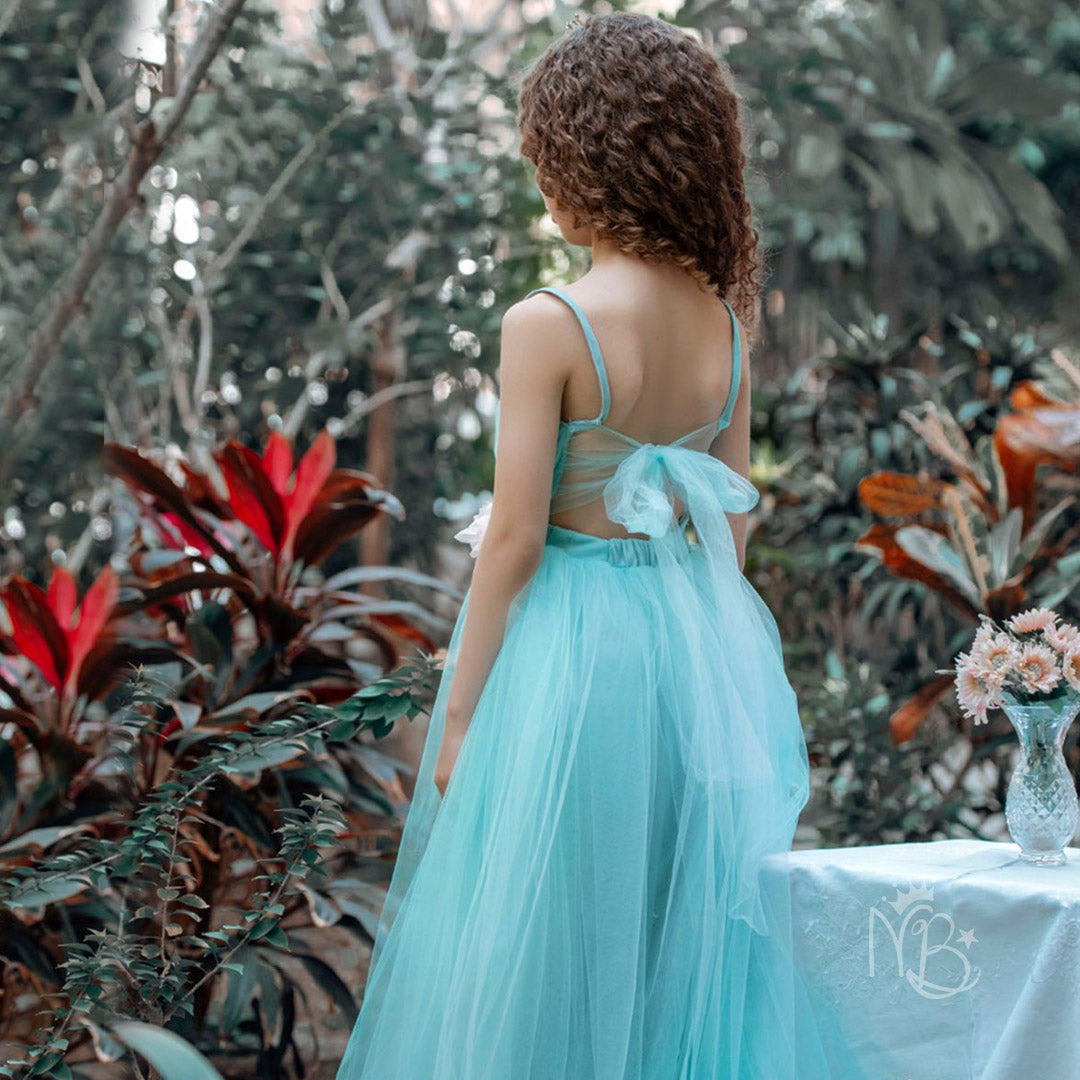 Mint Bouquet Dress