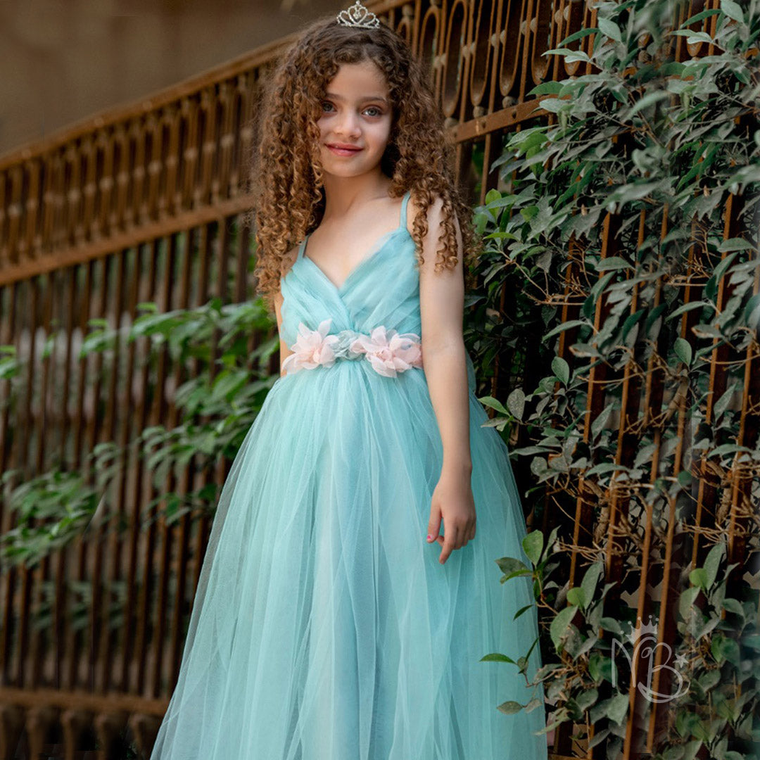 Mint Bouquet Dress