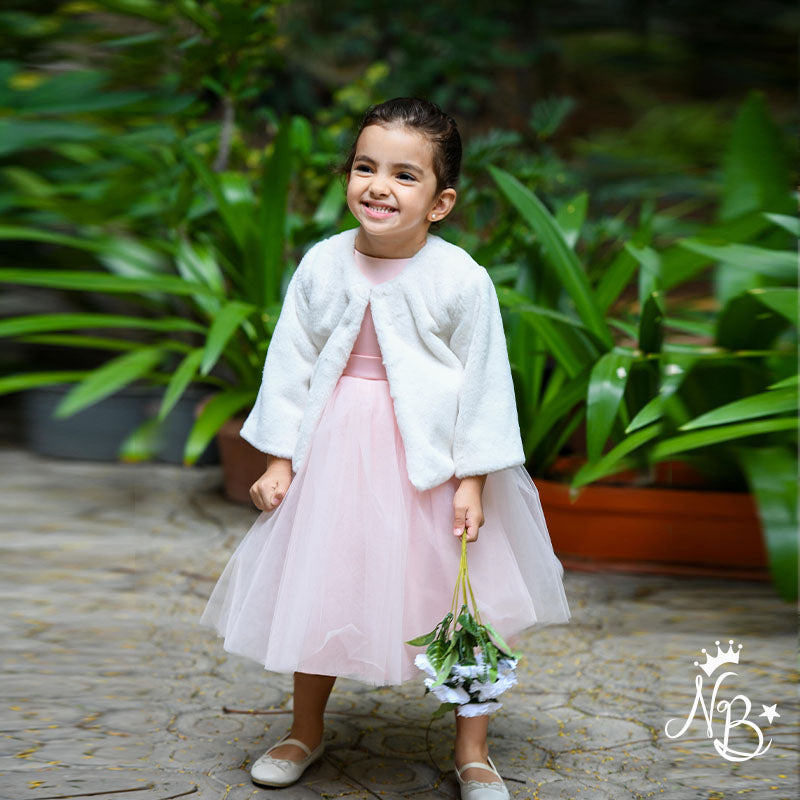 Pink Cloud Bow Dress