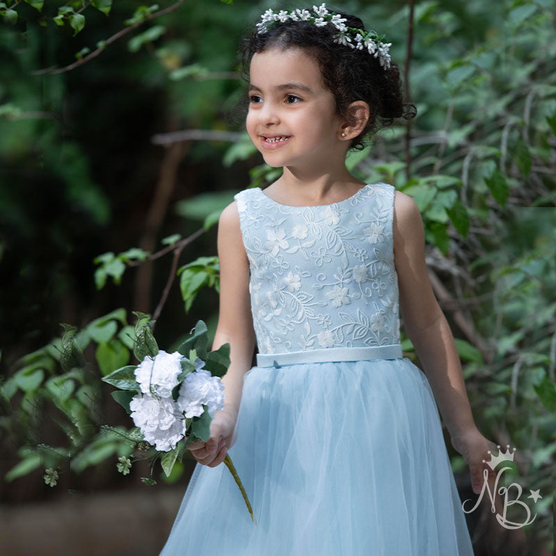 Daisy Blue Gown