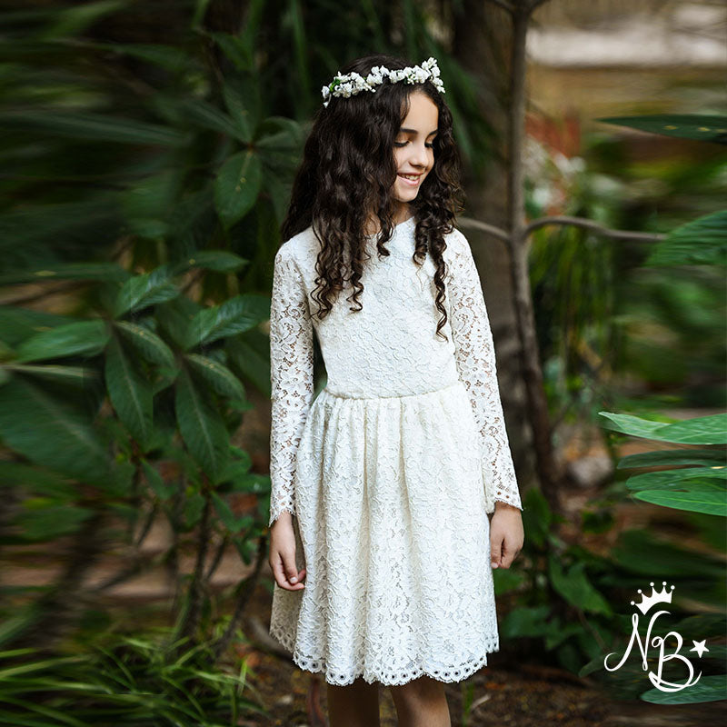 Ivory Whispers Dress