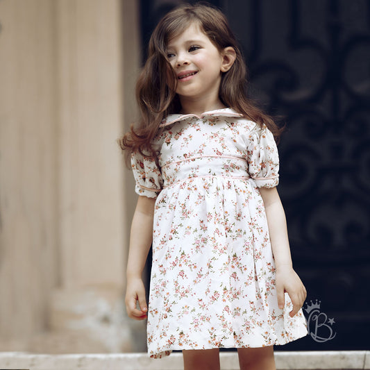 Floral Peter Pan Collar Dress