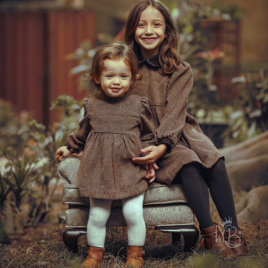 Brown Wool Dress